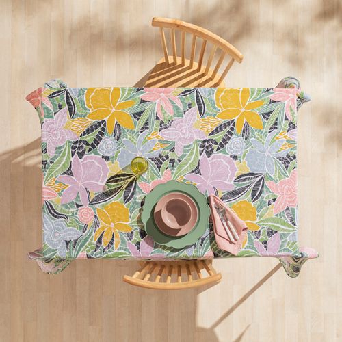 Mantel Algodón y Poliéster Estampado