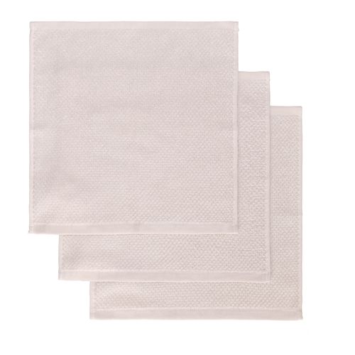 Set 3 Toallas de Cara 30 x 30cm