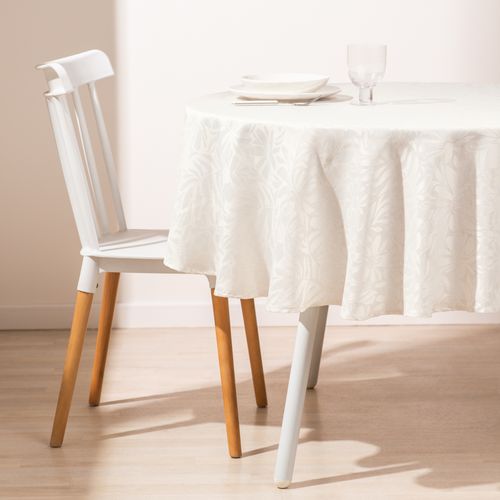 Mantel de Lino Jacquard