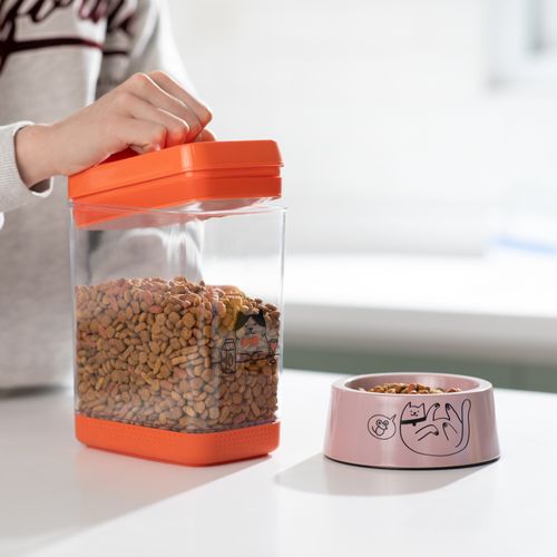 Contenedor Acrílico para Alimento de Mascota