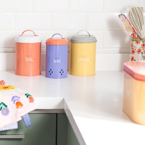 Canister Enlozado para Sal 1.4 Lt
