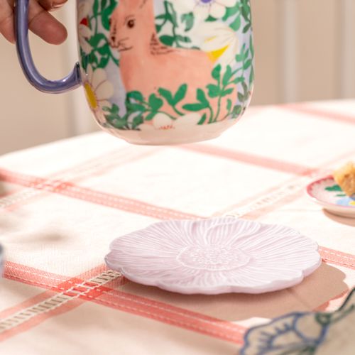 Plato Cerámica con forma ø13 x 1,5 cm