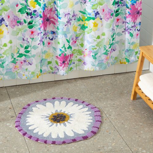 Alfombra de Baño Boro con Diseño 50x70 cm