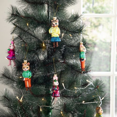 Adorno para árbol de Vidrio Navideño