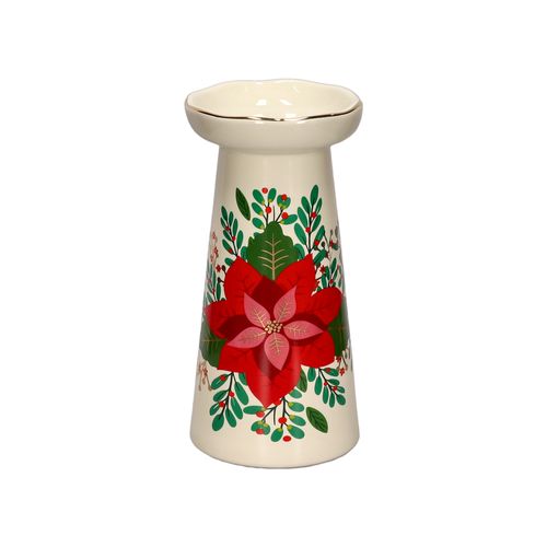 Candelabro Navideño con Textura