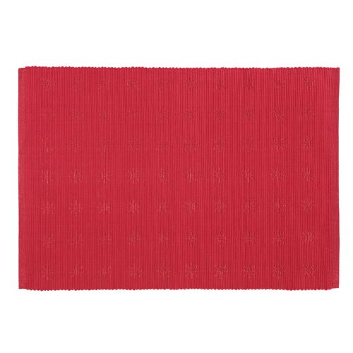 Individual de Algodón Ribb Navideño