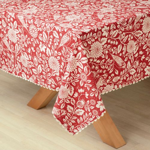 Mantel de Algodón Rectangular Navideño