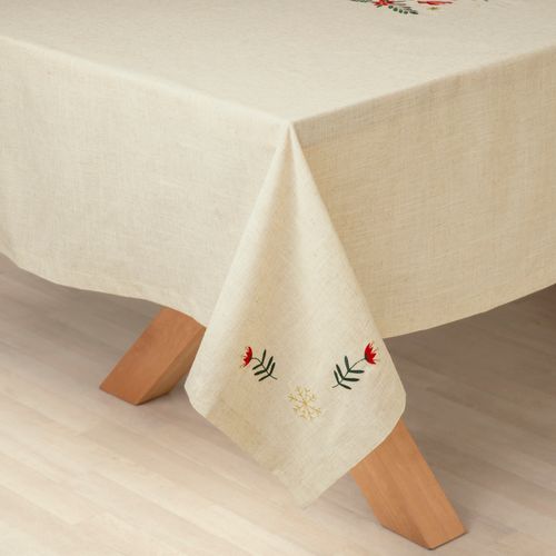 Mantel Poliéster-Lino Altezzo Navidad