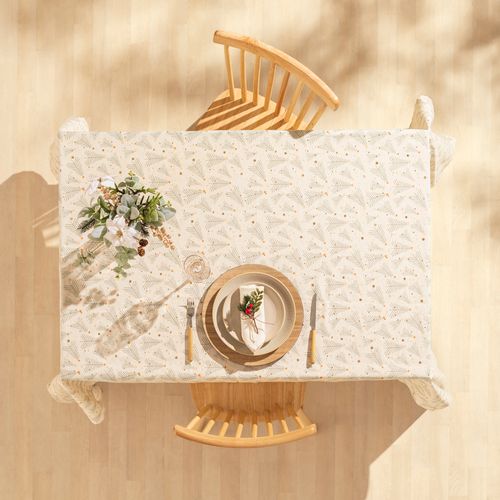 Mantel Poliéster con Estampado Navideño