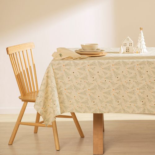 Mantel Poliéster con Estampado Navideño