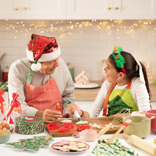 Set 6 Cortadores de Galletas con Lápiz para Decorar