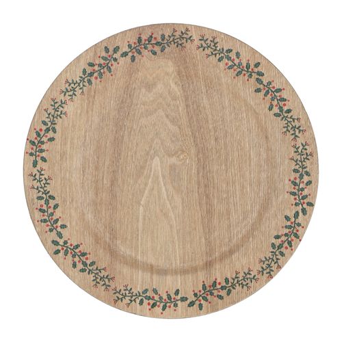Plato Base Navideño