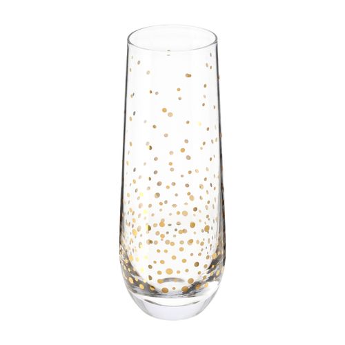 Vaso Vidrio Espumante Navidad