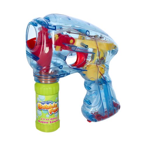 Pistola Ventilador para Burbujas Transparente