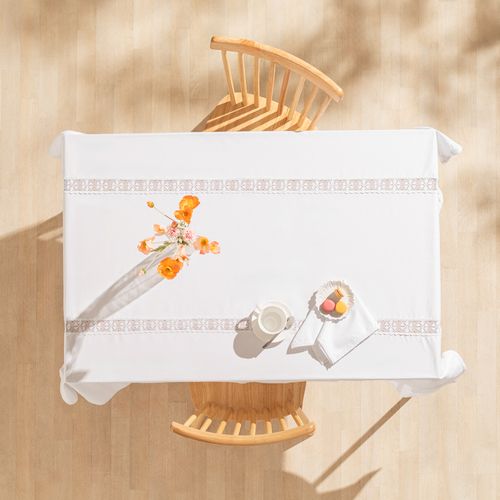 Mantel de Algodón Crochet Altezzo