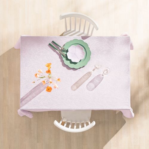 Mantel de Lino Jacquard