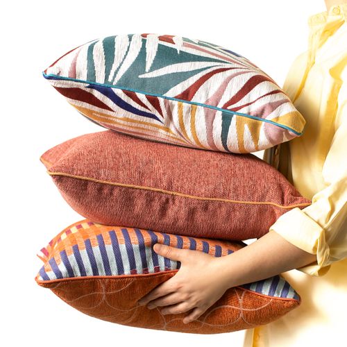 Cojín Poliéster Tapiz Pano Color 45x15x45cm