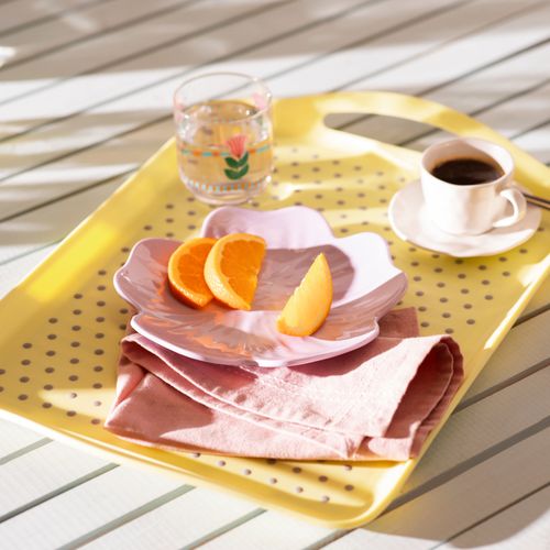 Bandeja Melamina Con Antideslizante 32x46,2x4,1 cm