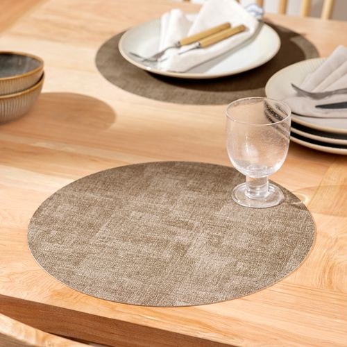 Individual Redondo Textura 38 cm Ø