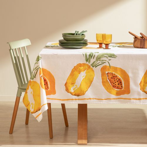 Mantel Algodón y Poliéster Estampado