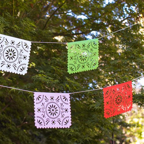 Guirnalda Papel Banderines con Diseño 23x20 cm