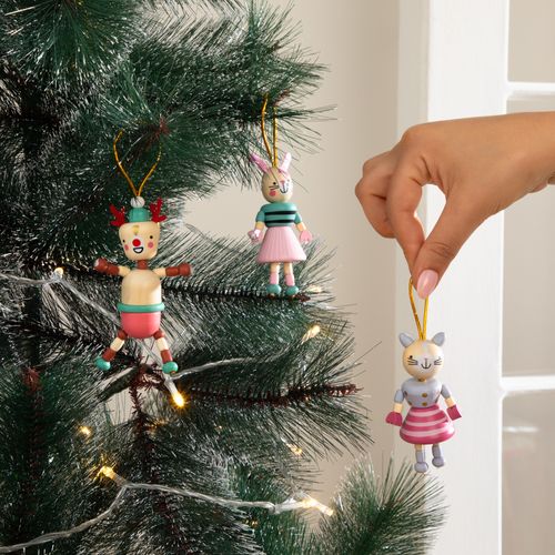 Adorno para árbol de Madera Navideño