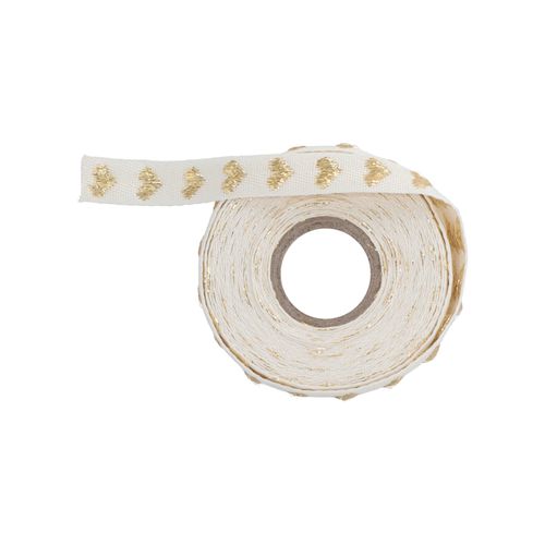 Cinta Tejida Navideña para Regalos