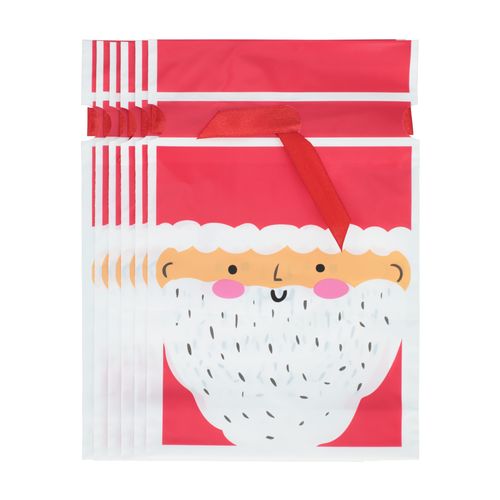 Set 6 Bolsas Navideñas con Cinta para Repostería