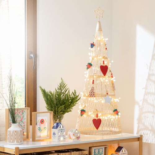 Árbol Fibra Natural de Navidad