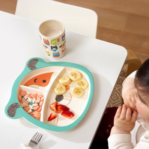 Plato con Divisiones para Bebé