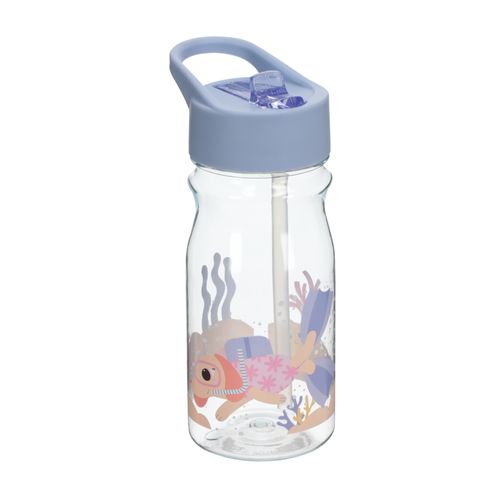 Botella de Agua con Bombilla 500 ml