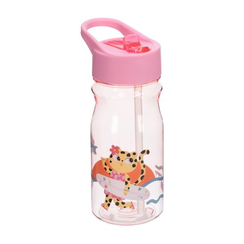 Botella de Agua con Bombilla 500 ml