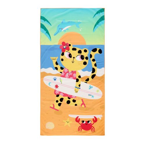 Toalla de Playa Infantil con Diseño 70x140 cm