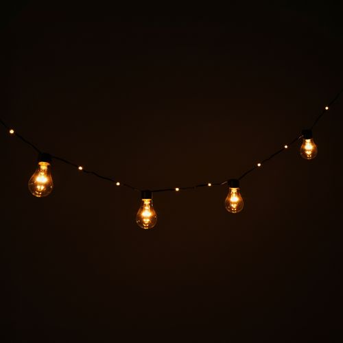 Set 10 Luces Ampolletas Led 2 mt