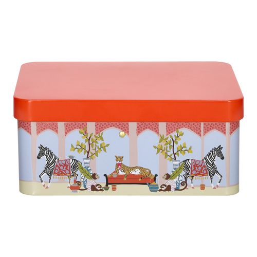 Caja para Bolsitas de Té Metálico 17,5x13x7,5 cm