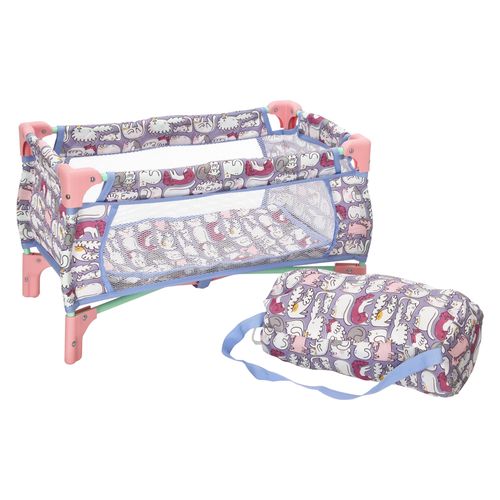 Cuna Plegable para Muñeca 32x56x 33 cm