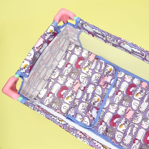Cuna Plegable para Muñeca 32x56x 33 cm