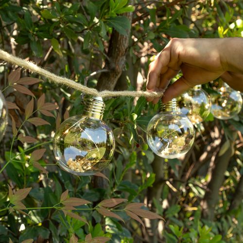 Guirnaldas de Luces con Luces Led Deco Flor 2,10 mt