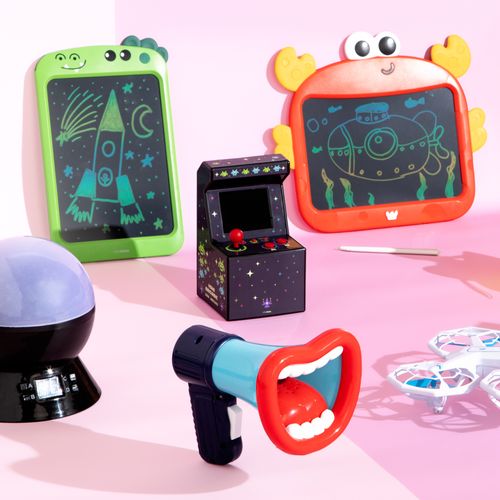 Mini Arcade con 200 Juegos 15x8.5x9 cm