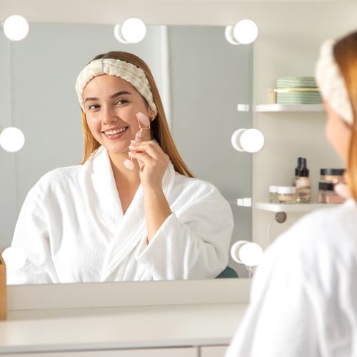 Masajeador Rodillo Facial 5,8x2,2x15 cm