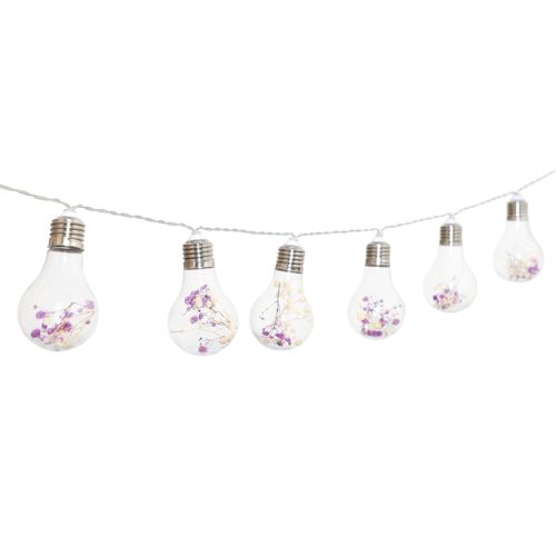 Ampolletas con Luces Led Flor 2,10 mt