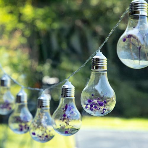 Ampolletas con Luces Led Flor 2,10 mt