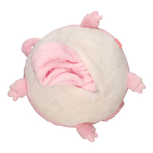 Cojin de Peluche con Manta 100 x 125 cm