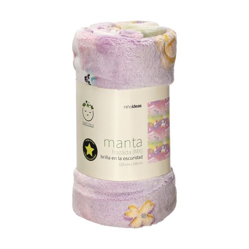 Manta Brilla En La Oscuridad 125 x 150 cm