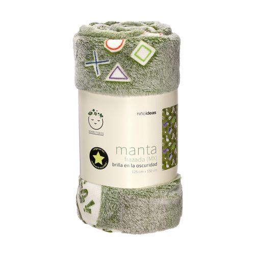 Manta Brilla En La Oscuridad 125 x 150 cm