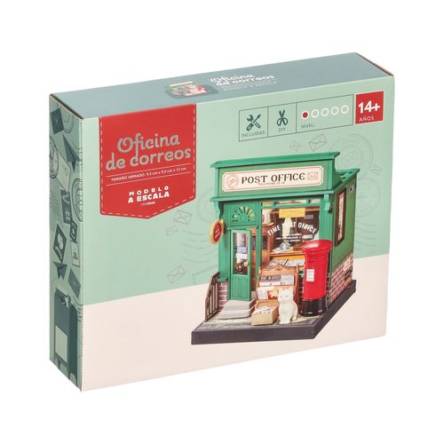 Modelo Armable a Escala Oficina de Correos 9.5x9.5x12 cm