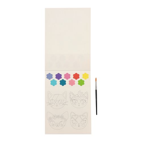 Cuaderno Block para Colorear con Acuarelas