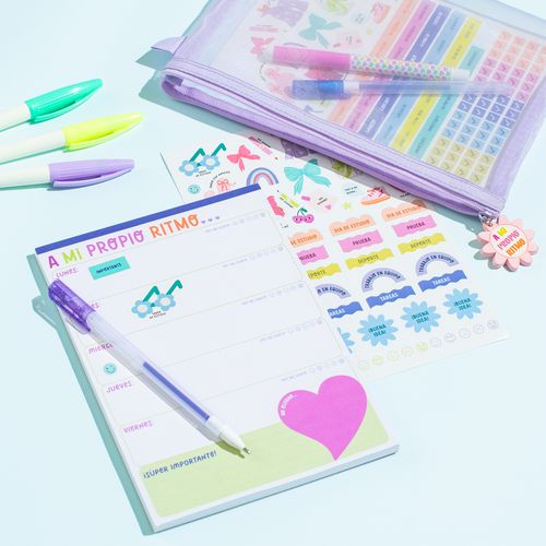 Set Planificador con Estuche