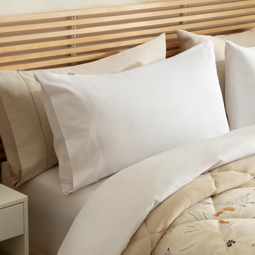 Funda Almohada de Algodón 144 Hilos 50 x 90 cm