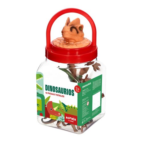 Balde Jugeutes Dinosaurios 12 Piezas
